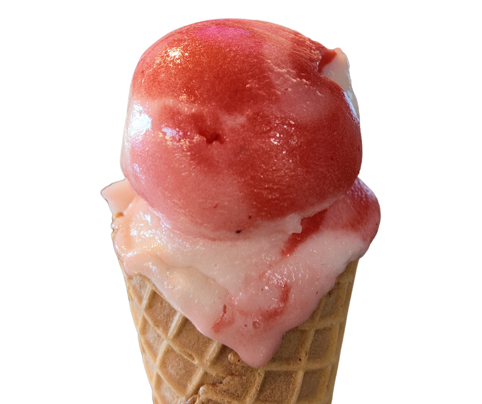 Strawberry Lemonade Sorbet